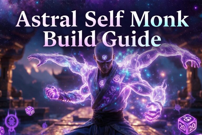 Astral Self Monk build