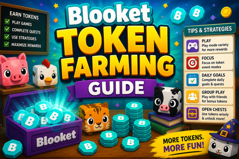 Blooket Token Farming